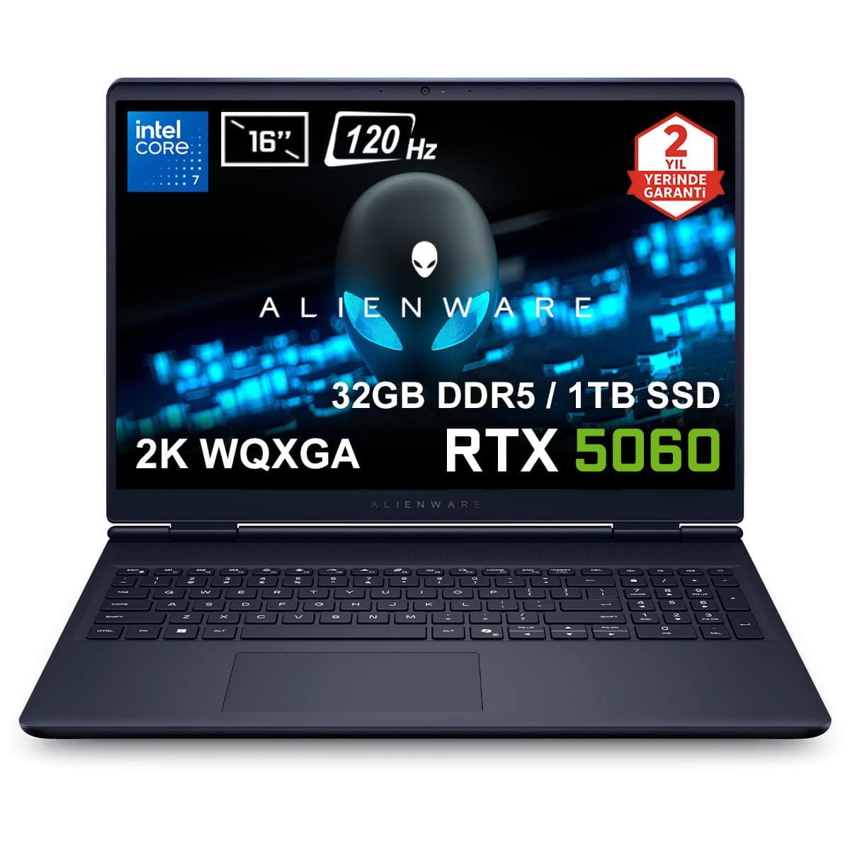 Dell Alienware 16 Aurora Intel Core i7-240H 32GB DDR5 RTX 5060