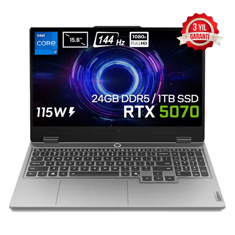 Lenovo LOQ 15IRX10 Intel Core i7-13650HX 24GB DDR5 RTX 5070